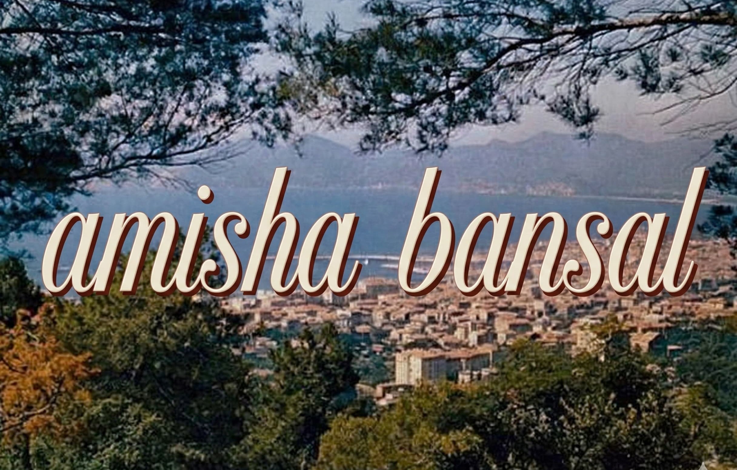 Amisha Bansal creative digital art 2024 - colorful design USC Viterbi comp sci student Los Angeles New York software engineer